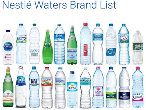 nestle water brands